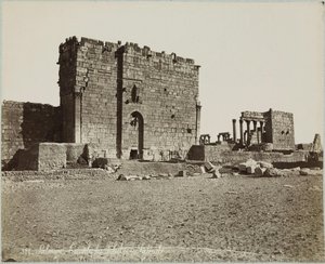 Sites Éternels. Le Temple De Bêl — Félix Bonfils (1831-1885), Médiathèque De L'architecture Et Du Patrimoine Photographique De L'etat Français, Romanticism