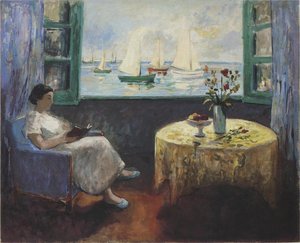 Reading By The Window — Henri Lebasque