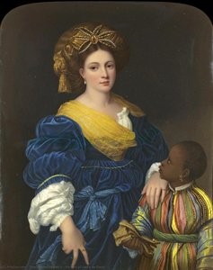 Porträt Von Laura De Dianti — Tizian Ramsay Peale Ii, High Renaissance