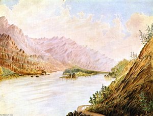 Columbia River O The Cascade Portage — James Madison Alden