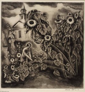 Sunflowers — Howard Cook