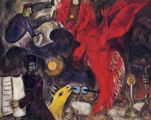 Der Fallende Engel — Marc Chagall