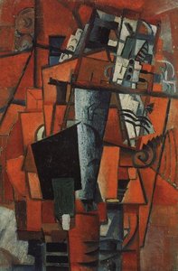 Die Dame Am Klavier — Kasimir Sewerinowitsch Malewitsch, Cubo-futurism
