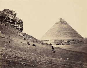 The Second Pyramid From The Southeast — Francis Frith