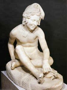 Neapolitan Fisherboy Playing With A Tortoise — François Rude, Neoclassicism