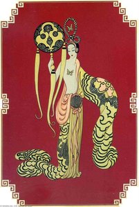 Asian Princess — Erté