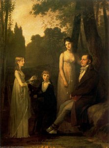 Rutger Jan Schimmlpenninck And His Family — Pierre-paul Prud'hon, Romanticism