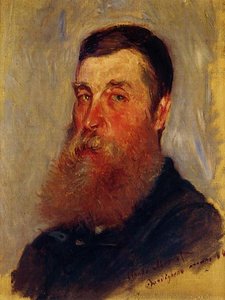 Portrait Von Einem Englischen Maler, Bordighera — Claude Monet, Impressionismus