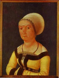 Portrait Of 34 Year Old Woman — Hans Holbein The Younger, Northern Renaissance