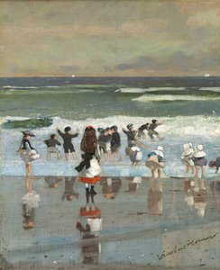 Strandszene — Winslow Homer, Realismus