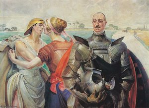 Hercules On The Crossroad — Jacek Malczewski