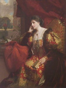 Lady Adelaide Chetwynd Talbot (1844–1917), Countess Brownlow — Frank O. Salisbury