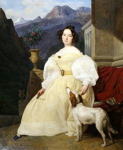 Portrait Of Madame Hanska — Ferdinand Georg Waldmüller