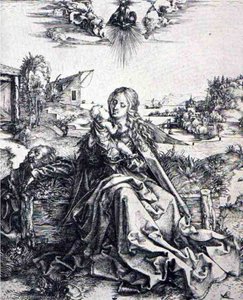 The Holy Family A Grasshopper — Albrecht Dürer, Northern Renaissance