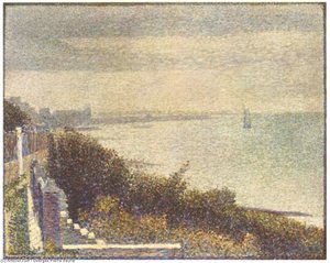 Grandcamp, Evening — Georges Seurat