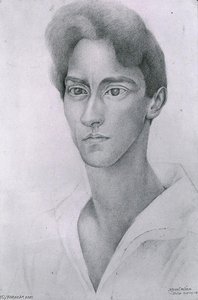 Portrait Of Jean Cocteau — Diego Rivera