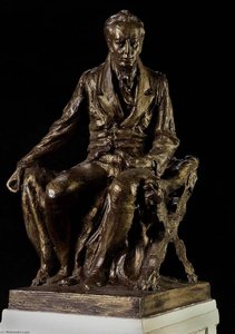 Model for Seated Statue of James Smithson