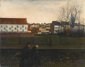 Paysage Bruxellois — William Degouve De Nuncques