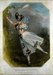 Marie Taglioni In 'flore Et Zephire' — Alfred Edward Chalon