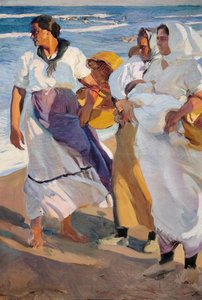 Fischerfrauen Aus Valencia — Joaquín Sorolla Y Bastida, Impressionistische Malerei