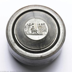 George Iv Coronation Medal Die — Benedetto Pistrucci