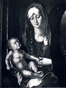 Virgin And Child Before A Arcade — Albrecht Dürer, Northern Renaissance