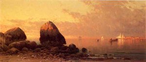 Evening At Scituate - Low Tide — Alfred Thompson Bricher