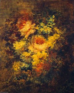 Flowers — Narcisso Díaz De La Peña