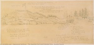 The Spanish Fort And Friendly Cove, Nootka Sound — Sigismund Quittner