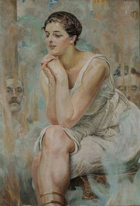 The Pythia — Jacek Malczewski