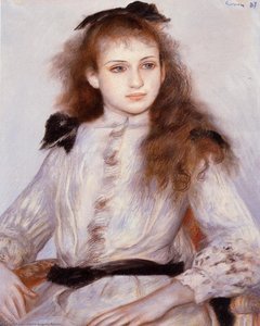 Portrait Of Madeleine Adam — Pierre-auguste Renoir, Impressionism