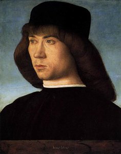 Portrait Of A Young Man — Giovanni Bellini, High Renaissance