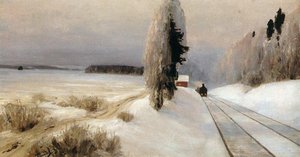 Railway Near Tarusa Station — Vasily Dmitrievich Polenov