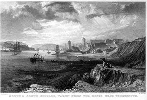 North and South Shields engraving