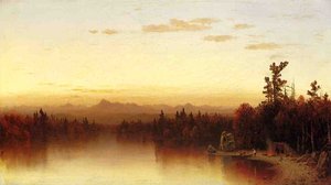 A Twilight In The Adirondacks — Sanford Robinson Gifford