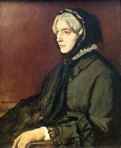 The Artist's Step-mother, Henriette Feuerbach — Ансельм Феербах