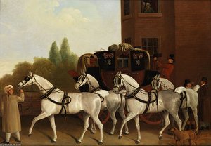 Edinburgh And London Royal Mail — Jacques Laurent Agasse