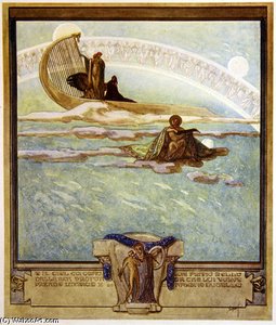 Dante's 'divine Comedy (31) — Franz Von Bayros