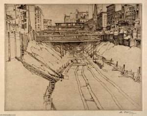 Manhattan Subway Excavation — Abbo Ostrowsky