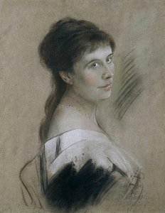 Portrait Of A Lady — Franz Seraph Von Lenbach