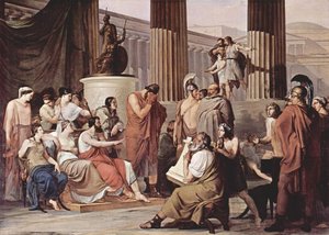 Ulysses At The Court Of Alcinous — Francesco Hayez