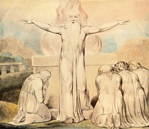Job´s Sacrifice 1 — William Blake, Romantic Age Romantic Age