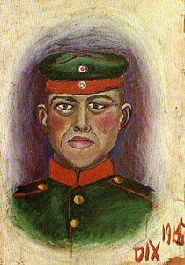 Self-portrait As A Target — Otto Dix
