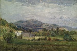 Chase's House, New Hampshire — Willard Leroy Metcalf