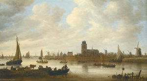 A View Of Dordrecht — Jan Josefsz Van Goyen