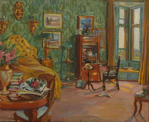 Le chambre vert