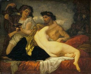 Horace And Lydia — Thomas Couture, Romantic Realism