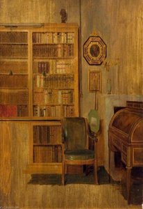 A Book Case (sketch For 'the Letter Of Introduction') — Sir David Wilkie