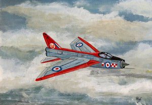 English Electric Lightning F1a — Huby J Fairhead