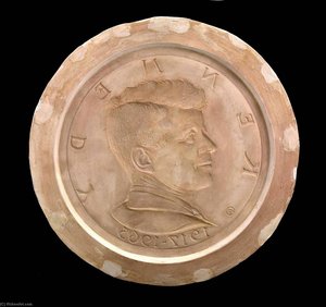 John F. Kennedy Medal (obverse) — Anthony De Francisci